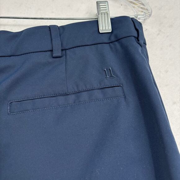 Walter Hagen Mens Golf Pants Size 36 x 34 Navy Blue Quick Dry Trouser Flat Front - Picture 8 of 12